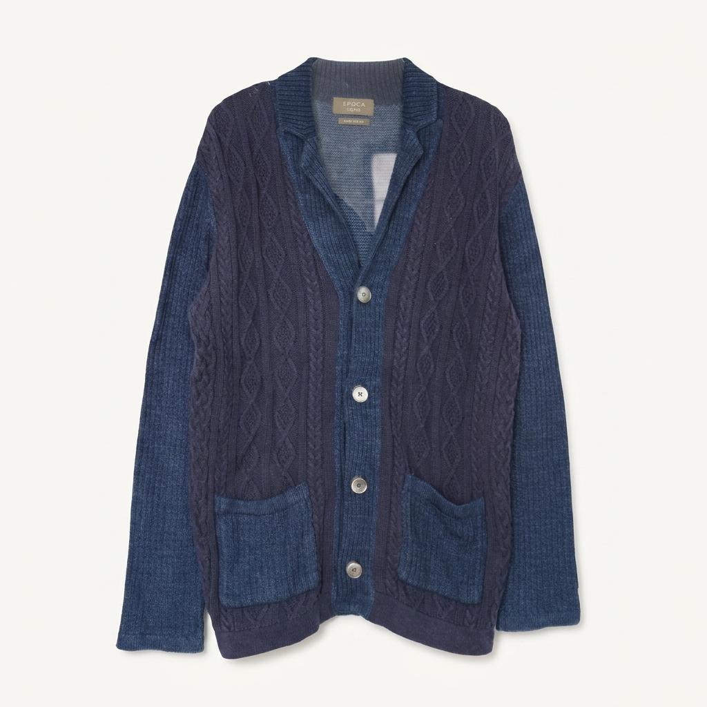 (70%세일) #EPOCA UOMO 코튼&린넨 혼방 가디건 - Men (2346) 1