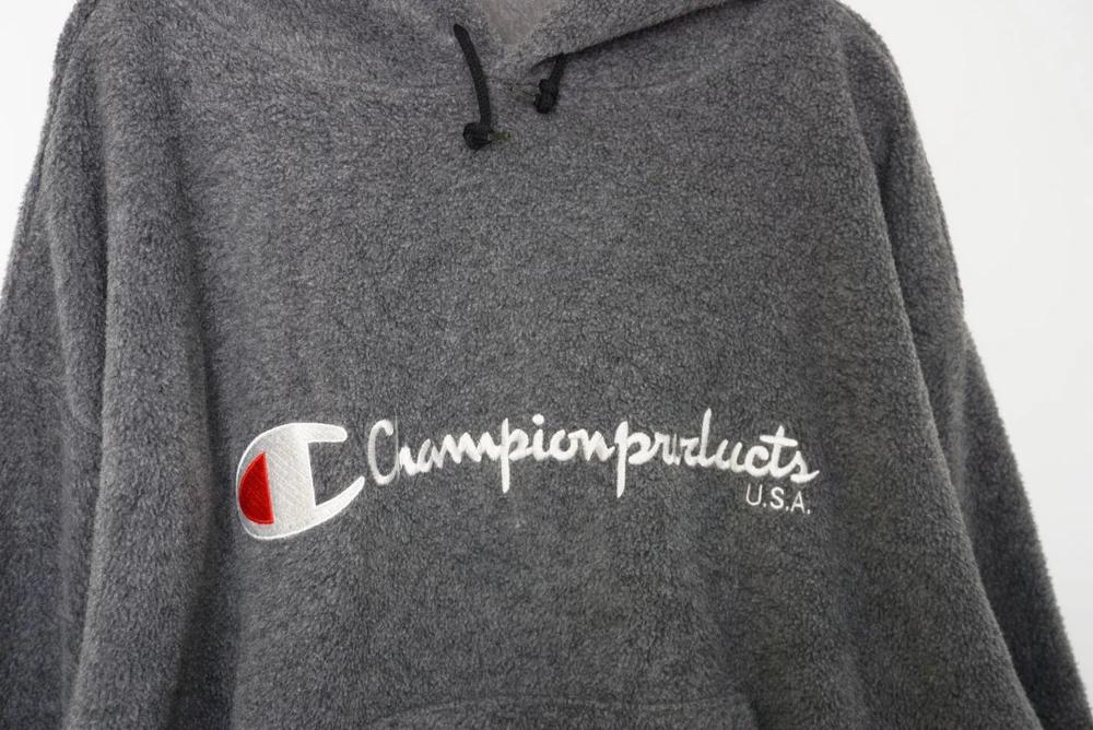 (70%세일) #CHAMPION 챔피온 폴리100% 로고 후리스 후드 (2348) 5