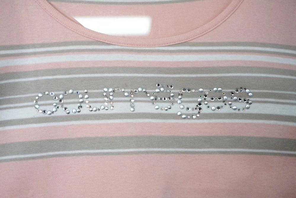 (70%세일) #COURREGES 꾸레쥬 코튼 로고 포인트 스트라이프 탑 (1959) 5