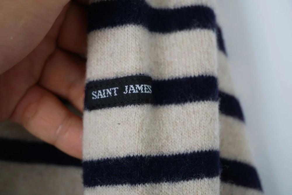 (70%세일) #SAINT JAMES 세인트제임스 울 혼방 스트라이프 니트 (1262) 6