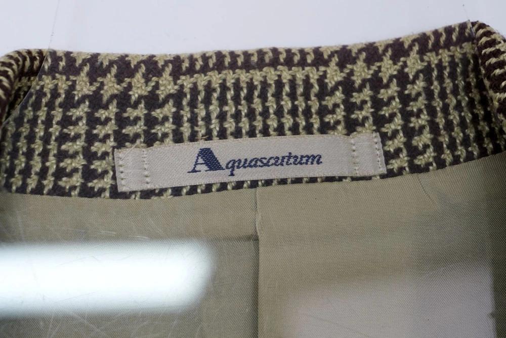 (70%세일) #AQUASCUTUM 아쿠아스큐덤 울&실크 체크 자켓 (3915) 7