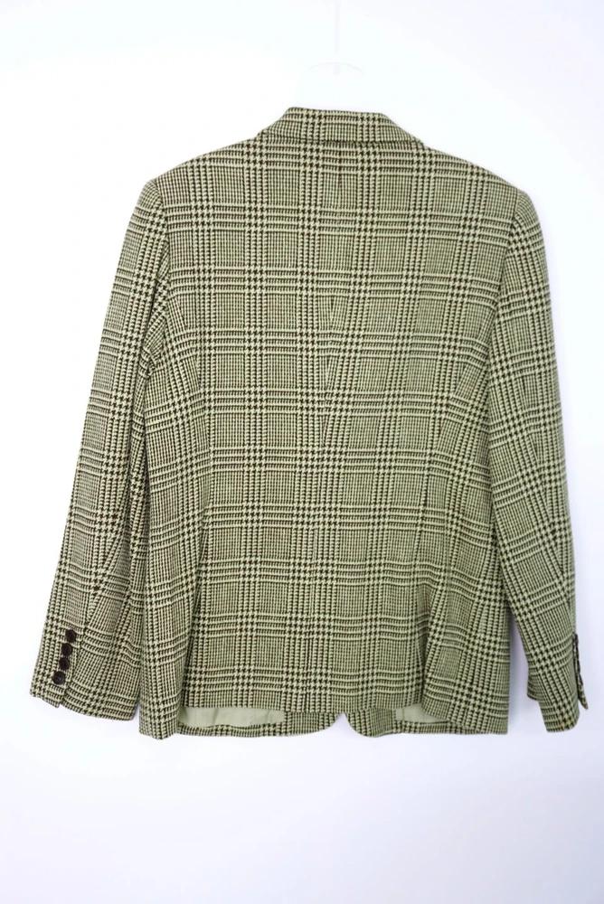 (70%세일) #AQUASCUTUM 아쿠아스큐덤 울&실크 체크 자켓 (3915) 6