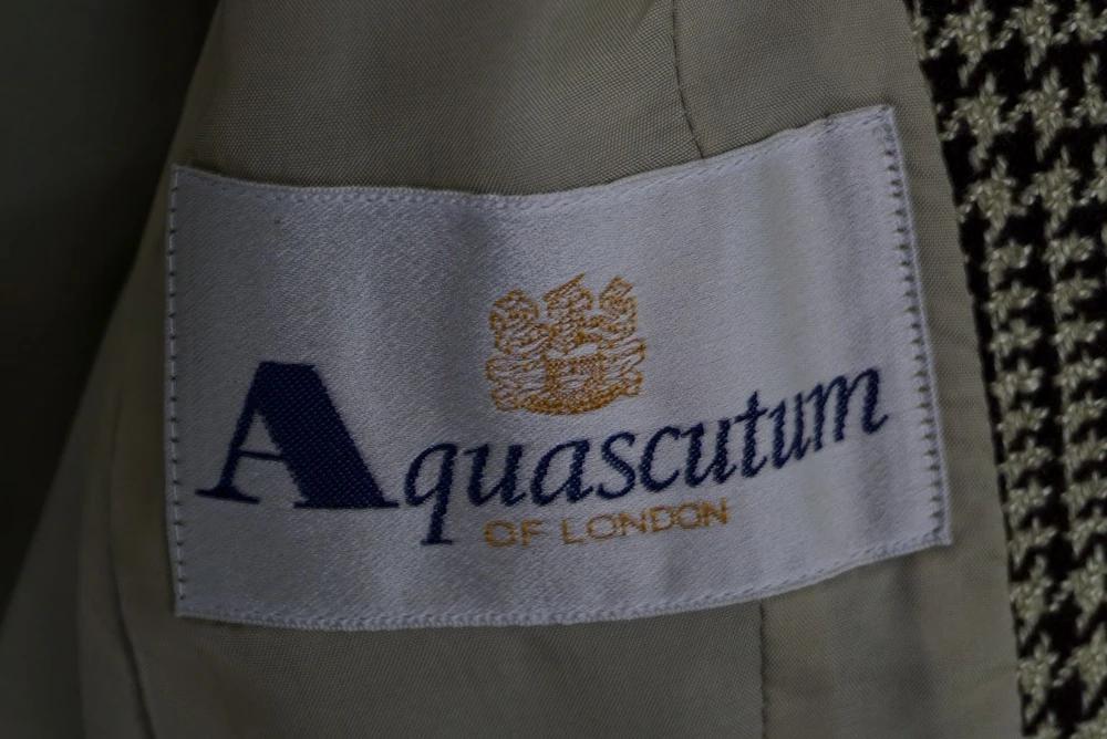 (70%세일) #AQUASCUTUM 아쿠아스큐덤 울&실크 체크 자켓 (3915) 8