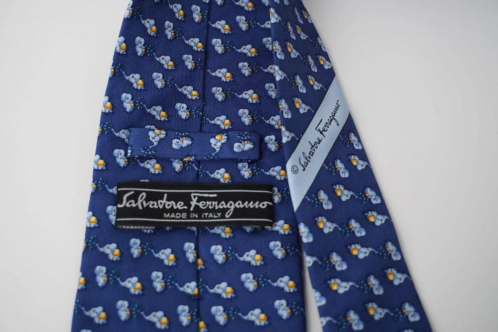 #SALVATORE FERRAGAMO 살바토레 페레가모 실크 100% 넥타이 (3587) 6