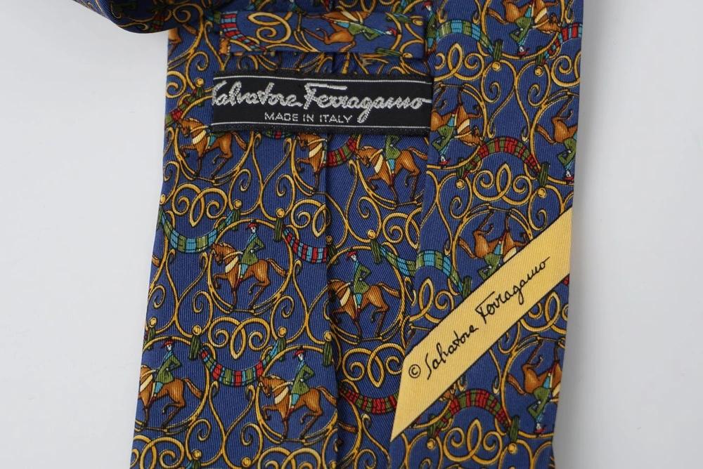 #SALVATORE FERRAGAMO 살바토레 페레가모 실크 100% 넥타이 (3579) 5