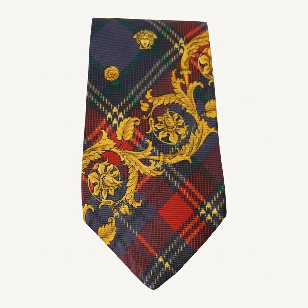 (70%세일) #GIANNI VERSACE 베르사체 실크 100% 넥타이 (3578) 1