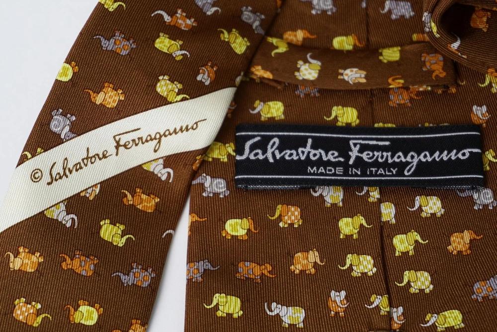 #SALVATORE FERRAGAMO 살바토레 페레가모 실크 100% 넥타이 (3576) 5