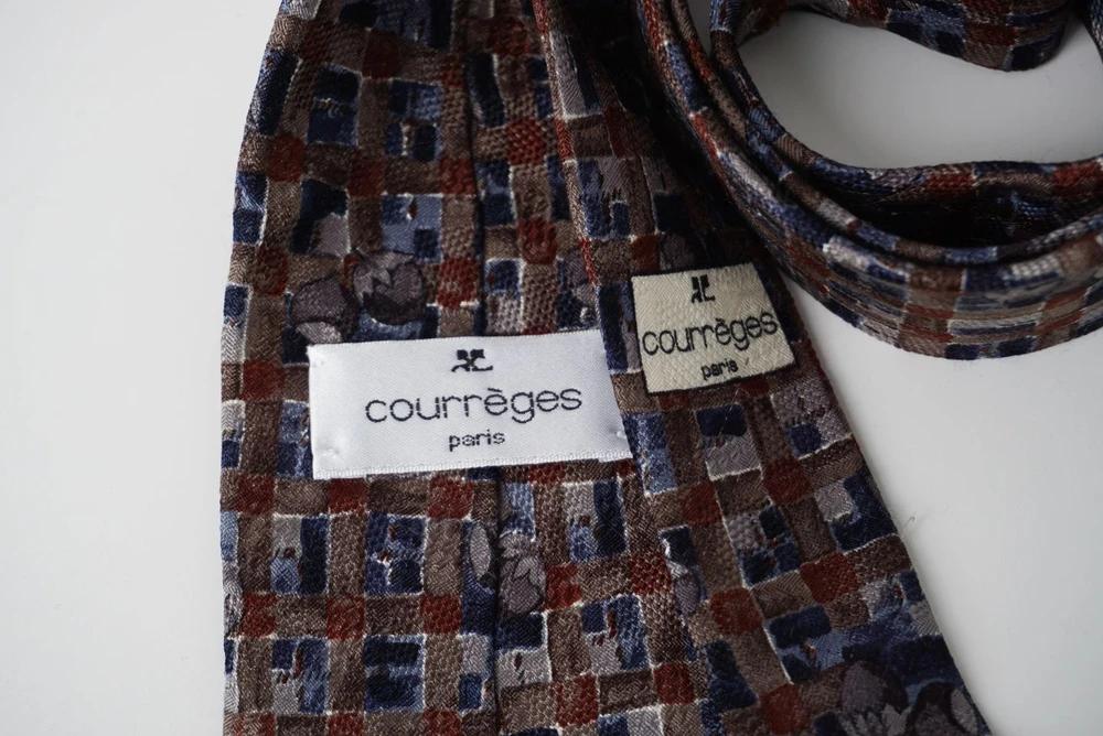 (70%세일) #COURREGES 꾸레쥬 실크 100% 넥타이 (3574) 6