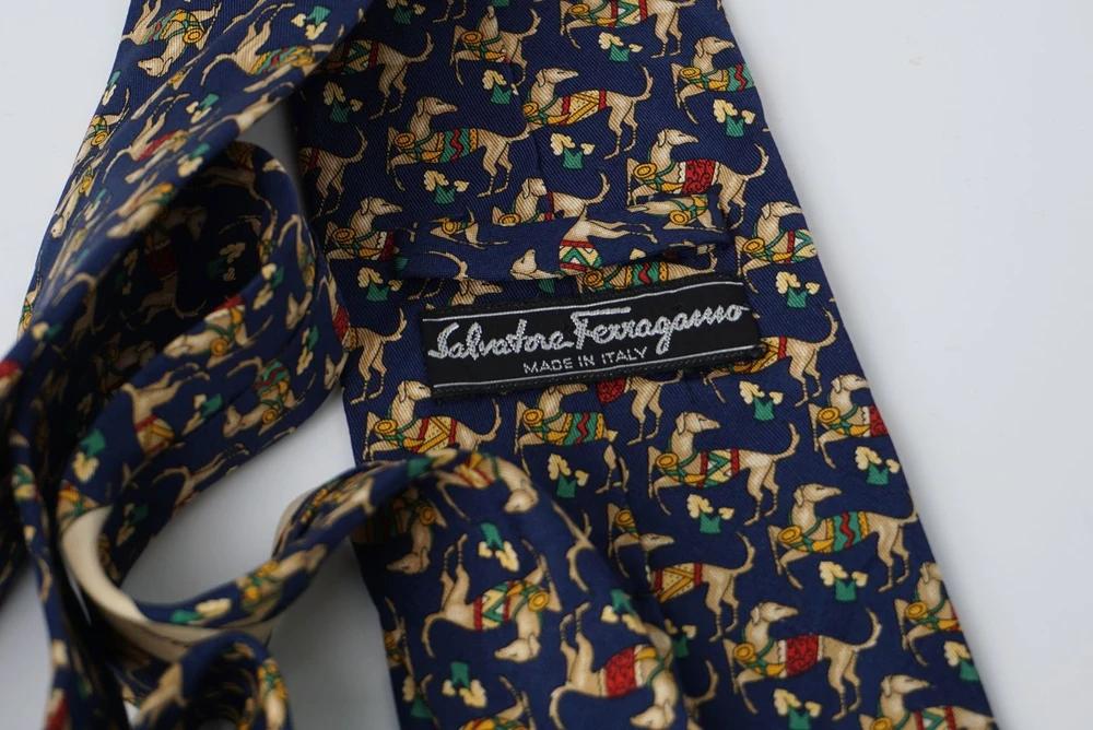 #SALVATORE FERRAGAMO 살바토레 페레가모 실크 100% 넥타이 (3556) 4