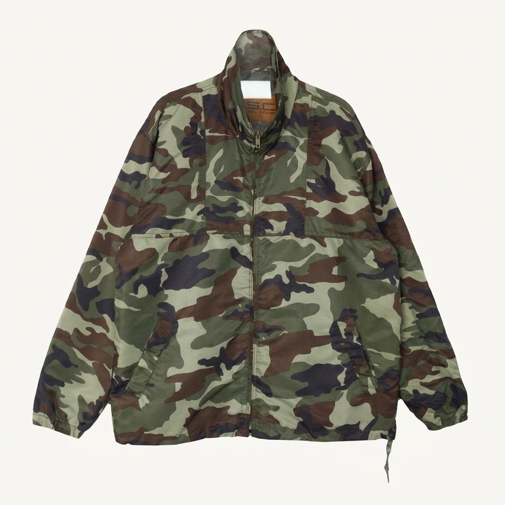 세일 #P.S.C INDIVIDUAL DESIGN 나일론 밀리터리 집업 자켓 (3096) 1
