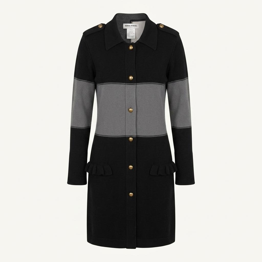 (70%세일) #SONIA RYKIEL 소니아 리키엘 캐시미어 혼방 가디건 (2956) 1
