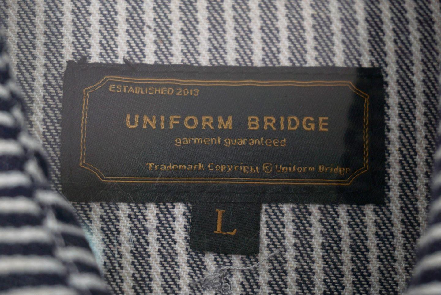 (70%세일) #UNIFORM BRIDGE 코튼 100% 스트라이프 셔츠 (2645) 7