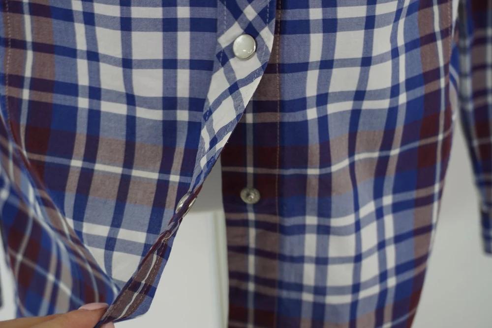 (70%세일) #AQUASCUTUM 아쿠아스큐덤 코튼 100% 체크 셔츠 (4354) 5