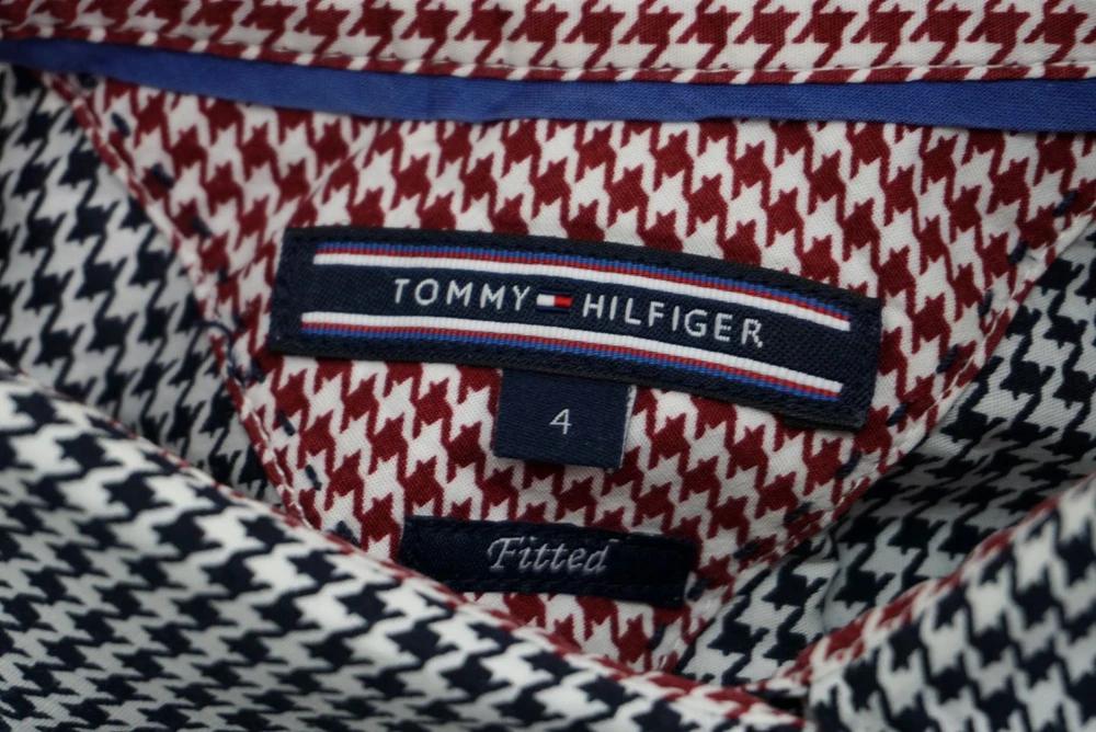 (70%세일) #TOMMY HILFIGER 타미힐피거 코튼 혼방 체크 블라우스 (4356) 7