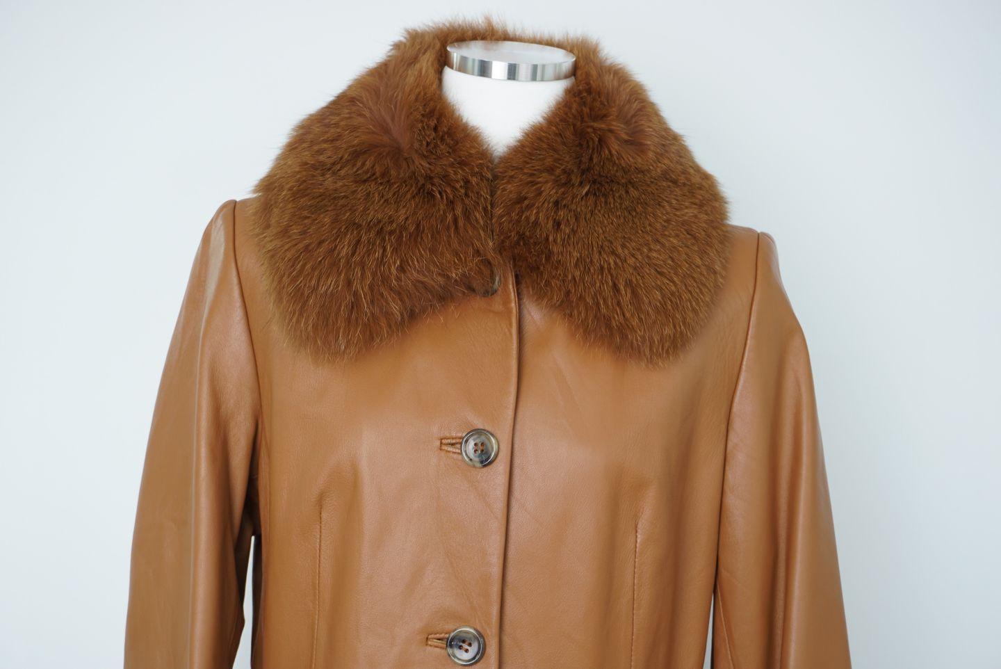 세일 #LATORRE SAGAFOX FUR 사가폭스퍼 카라 양가죽 코트 (4391) 7