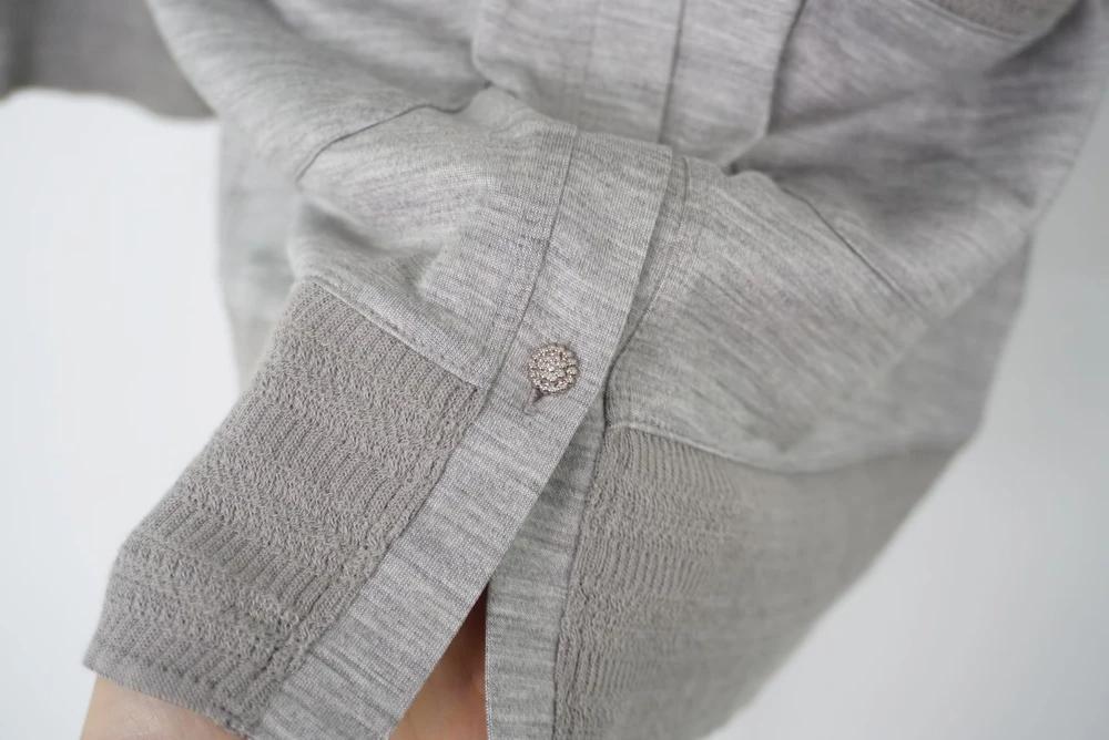 (70%세일) #COURREGES 꾸레쥬 실크 100% 가디건 - Women (4323) 5