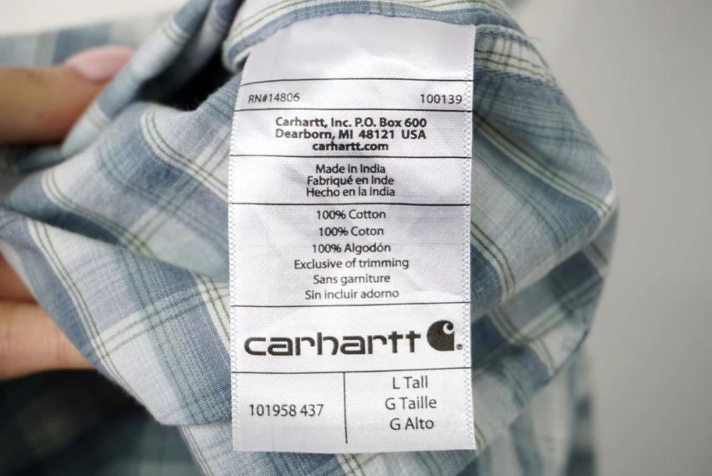 (70%세일) #CARHARTT 코튼 100% 체크 셔츠 - Men (4258) 9
