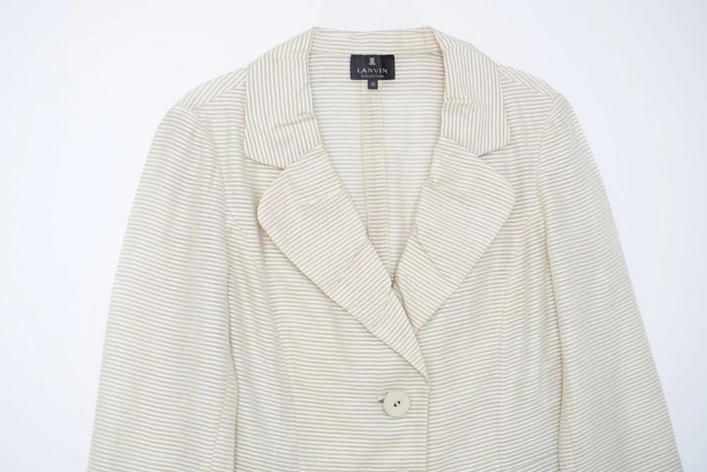 (70%세일) #LANVIN 랑방 실크 혼방 자켓 - Women (4057) 3
