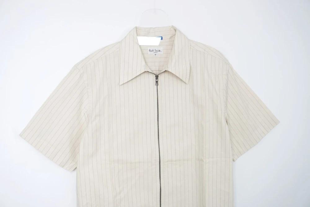 (70%세일) #PAUL SMITH 폴스미스 코튼 혼방 스트라이프 집업 셔츠 (3985) 3