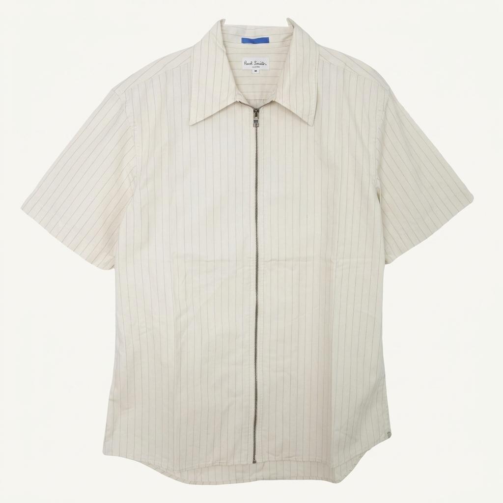 (70%세일) #PAUL SMITH 폴스미스 코튼 혼방 스트라이프 집업 셔츠 (3985) 1
