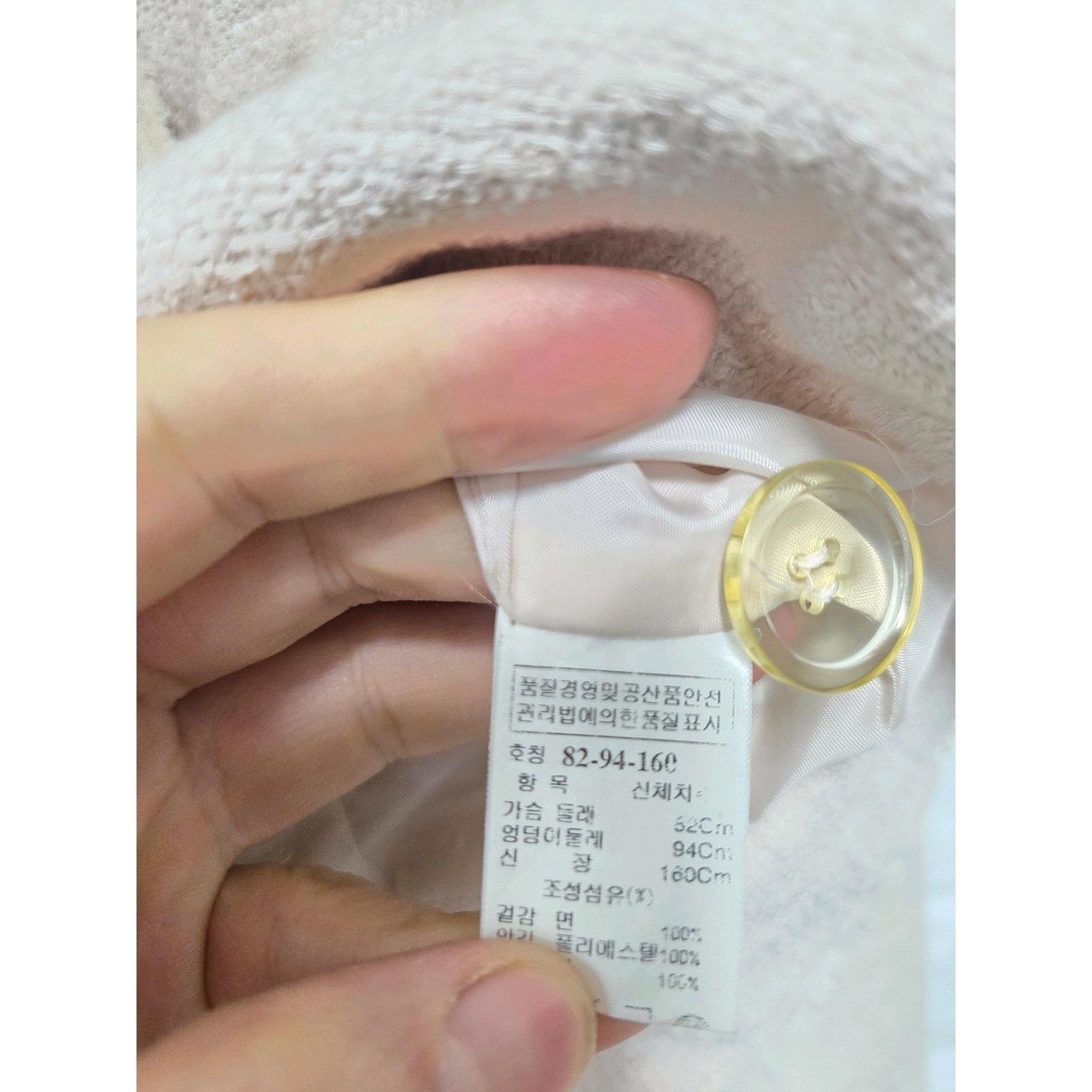 S 한섬 시스템 크롭 자켓 C412 4