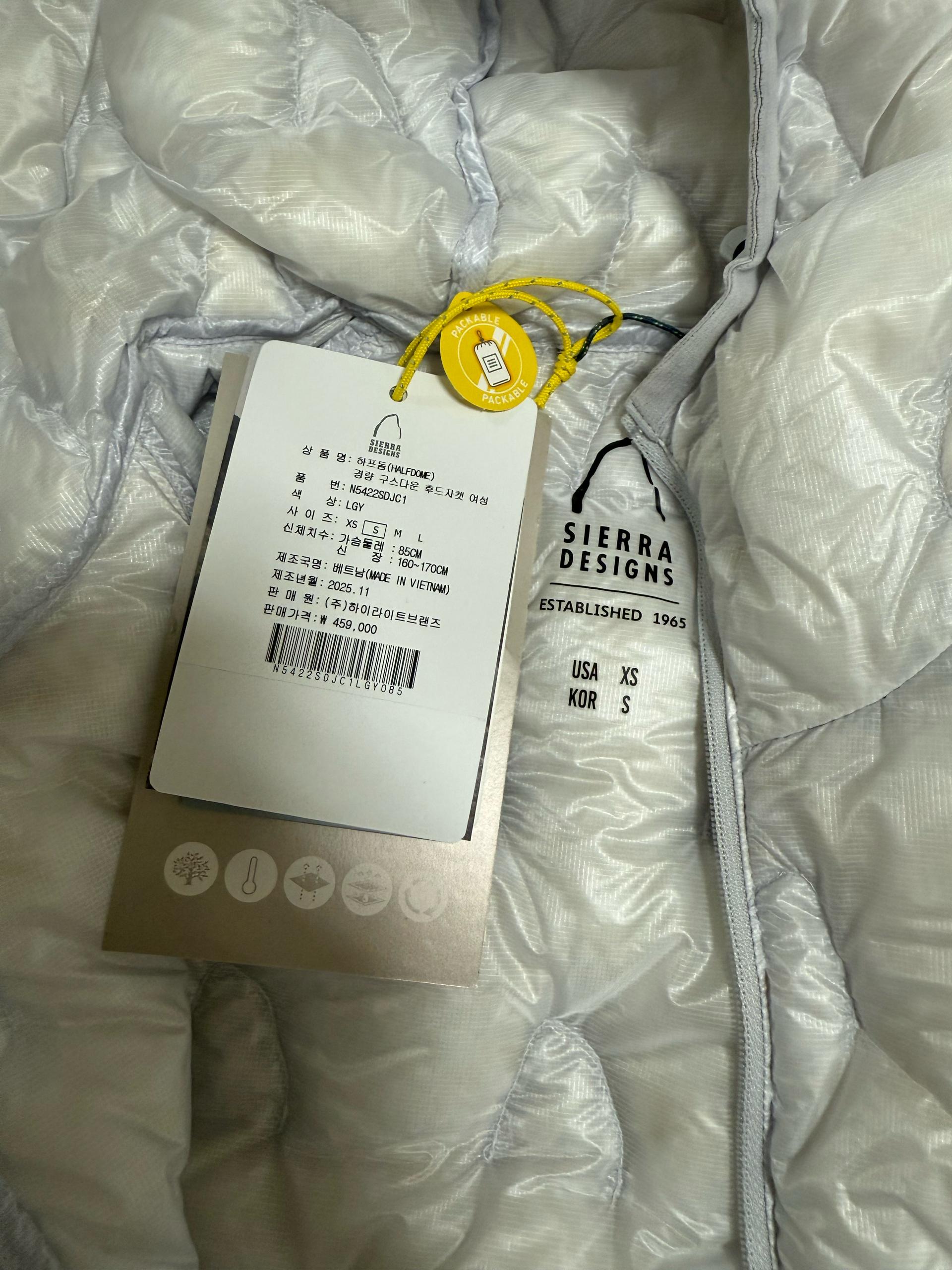 시에라디자인 하프돔 light grey S사이즈 5