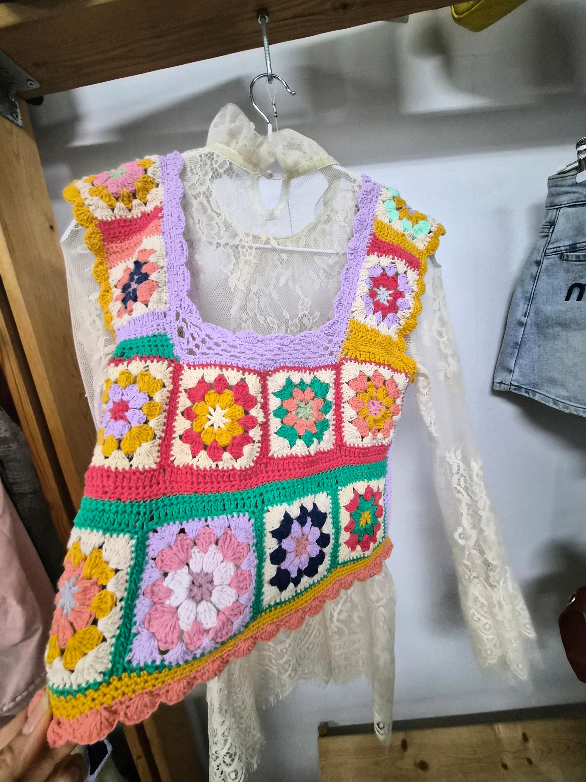 오일릴리 핸드 크로쉐 베스트 4