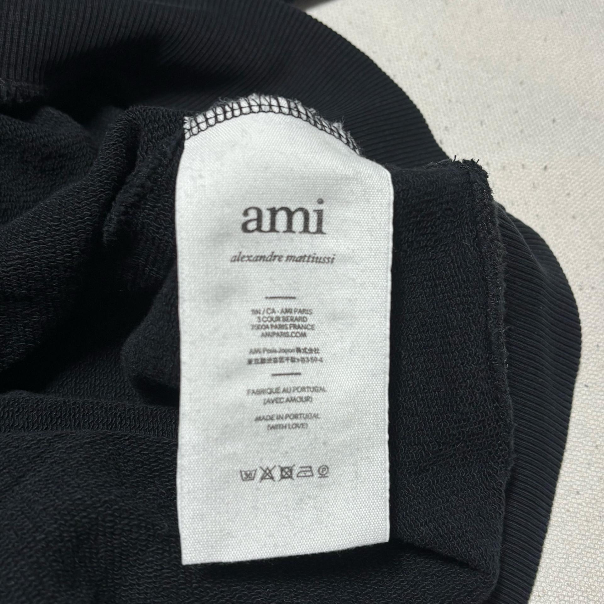 XL Ami 블랙 맨투맨 6