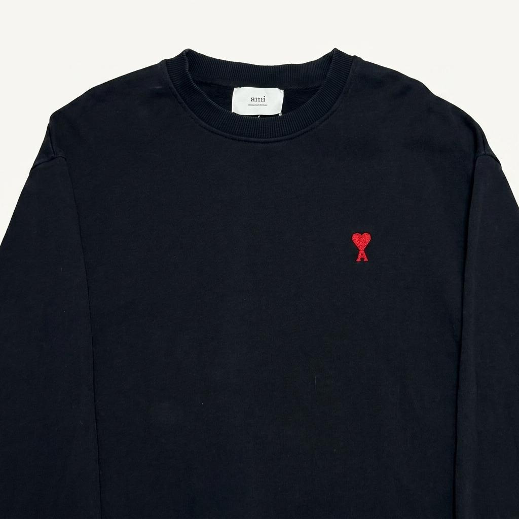 XL Ami 블랙 맨투맨 1