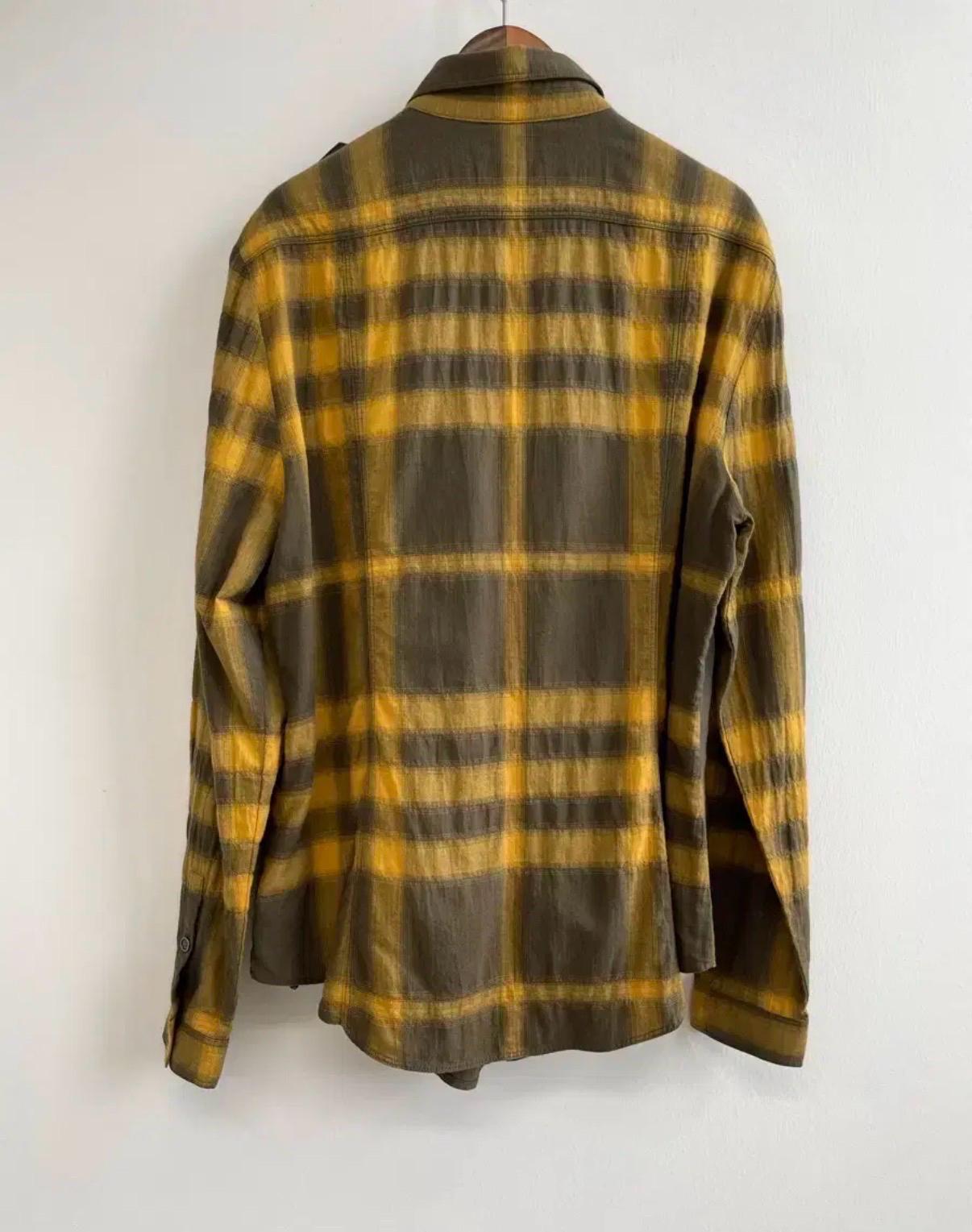 [정품] 버버리(Burberry ) 노바체크 견장 셔츠 95 7