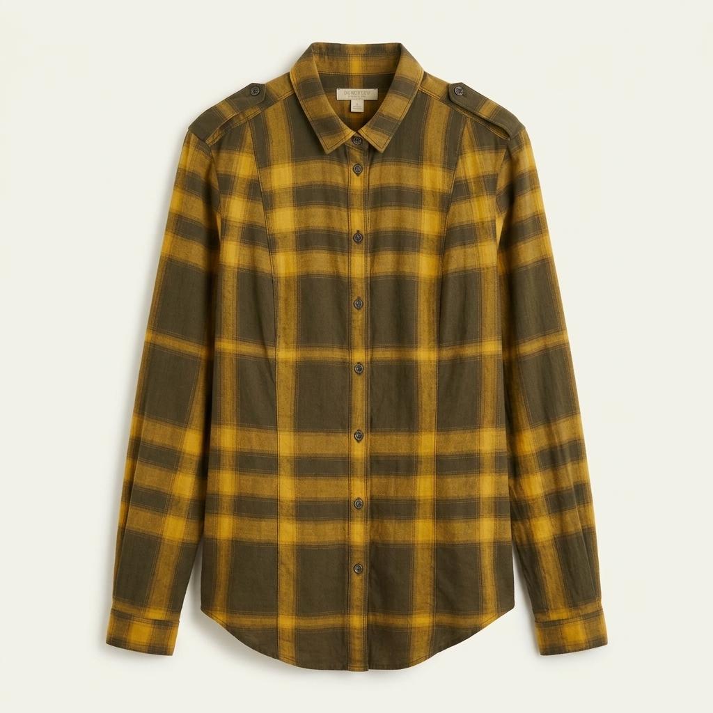 [정품] 버버리(Burberry ) 노바체크 견장 셔츠 95 1