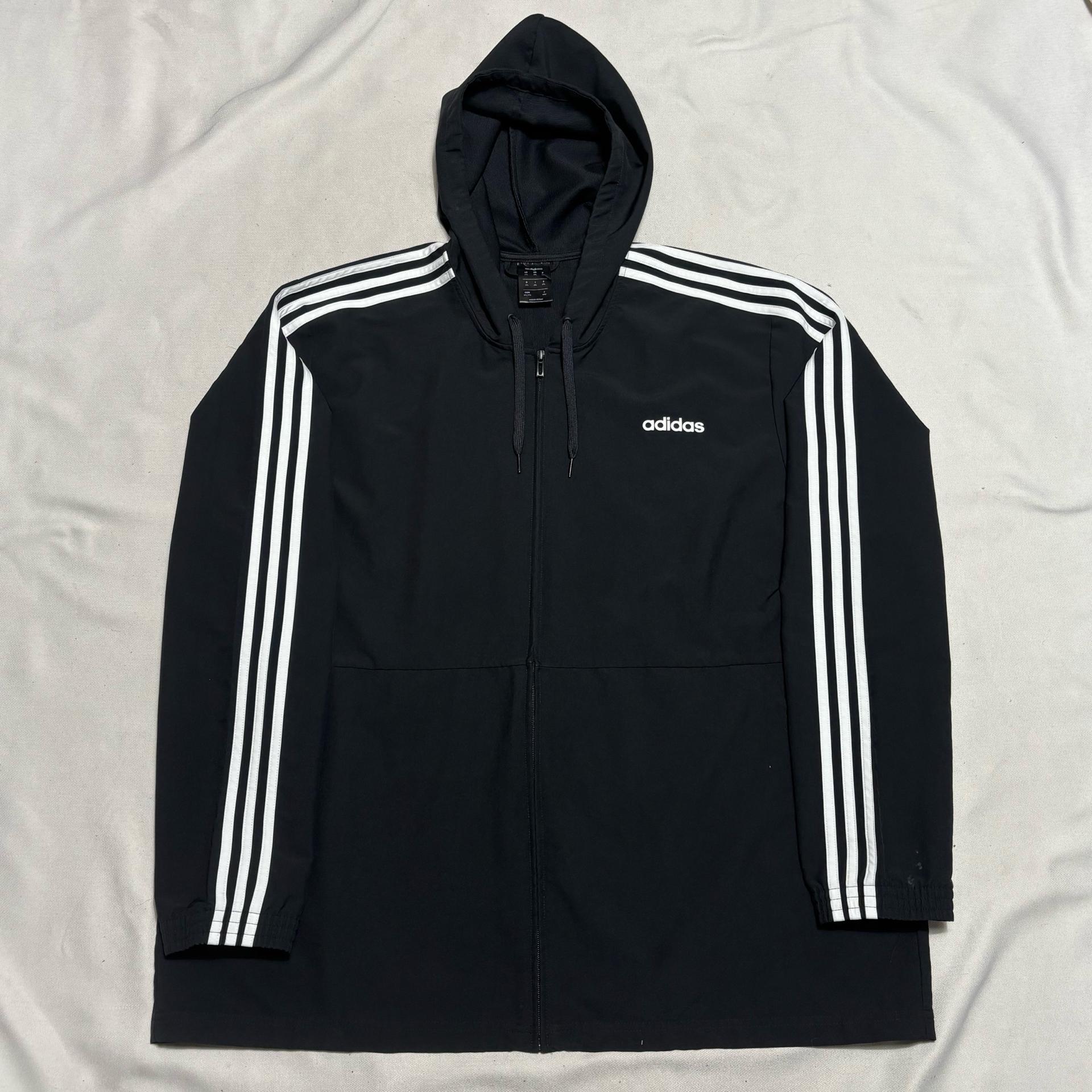 2XL 아디다스 블랙 바람막이 3