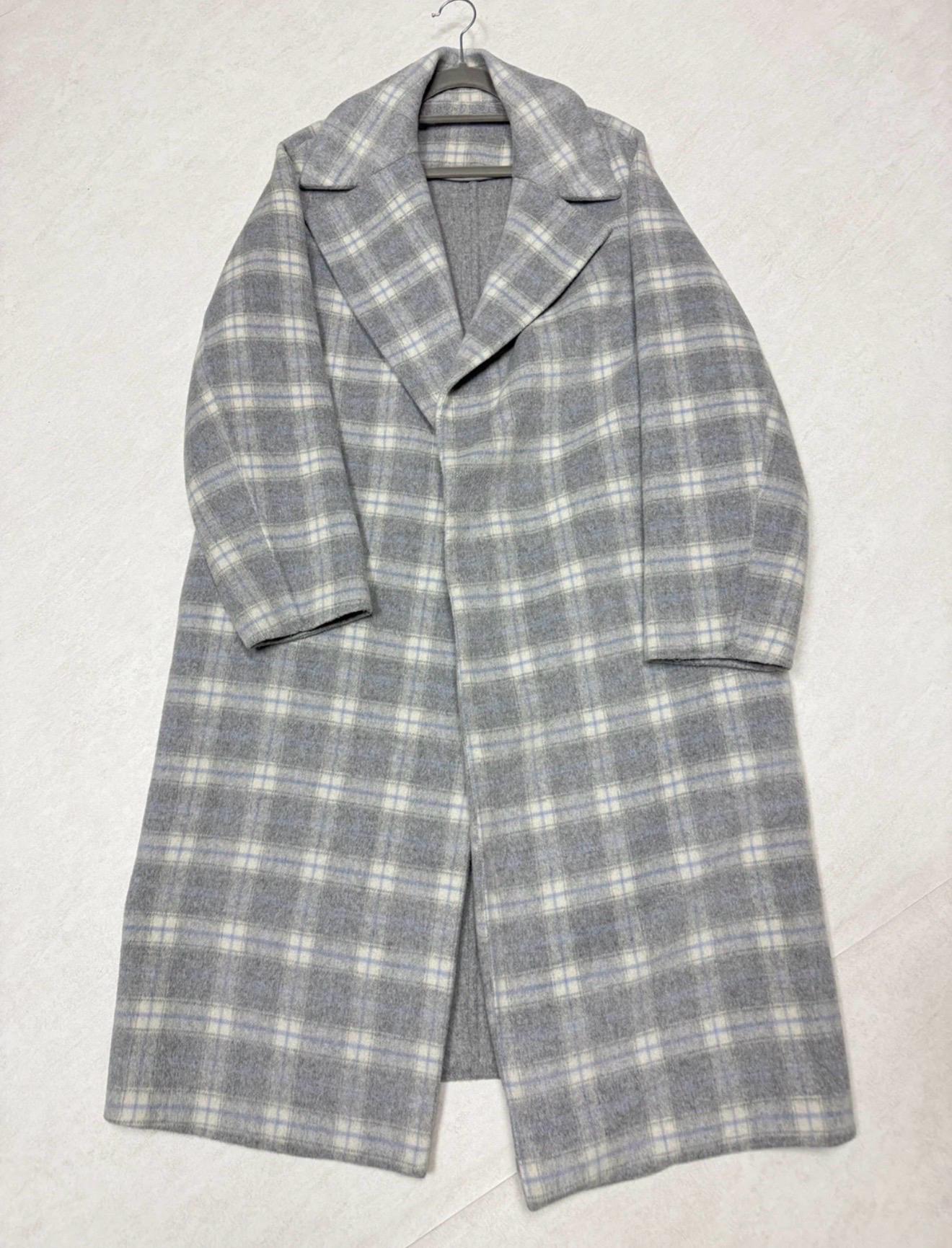 에잇세컨즈 체크 코트 2