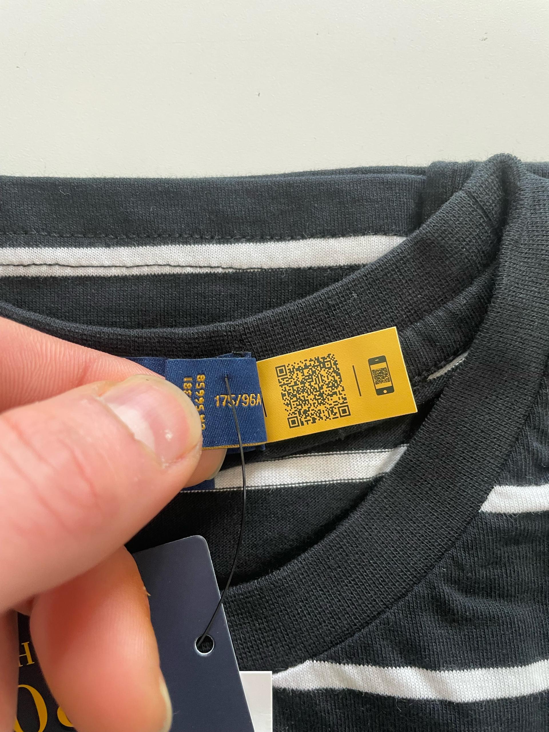 폴로 QR 스트라이프 반팔 M 5