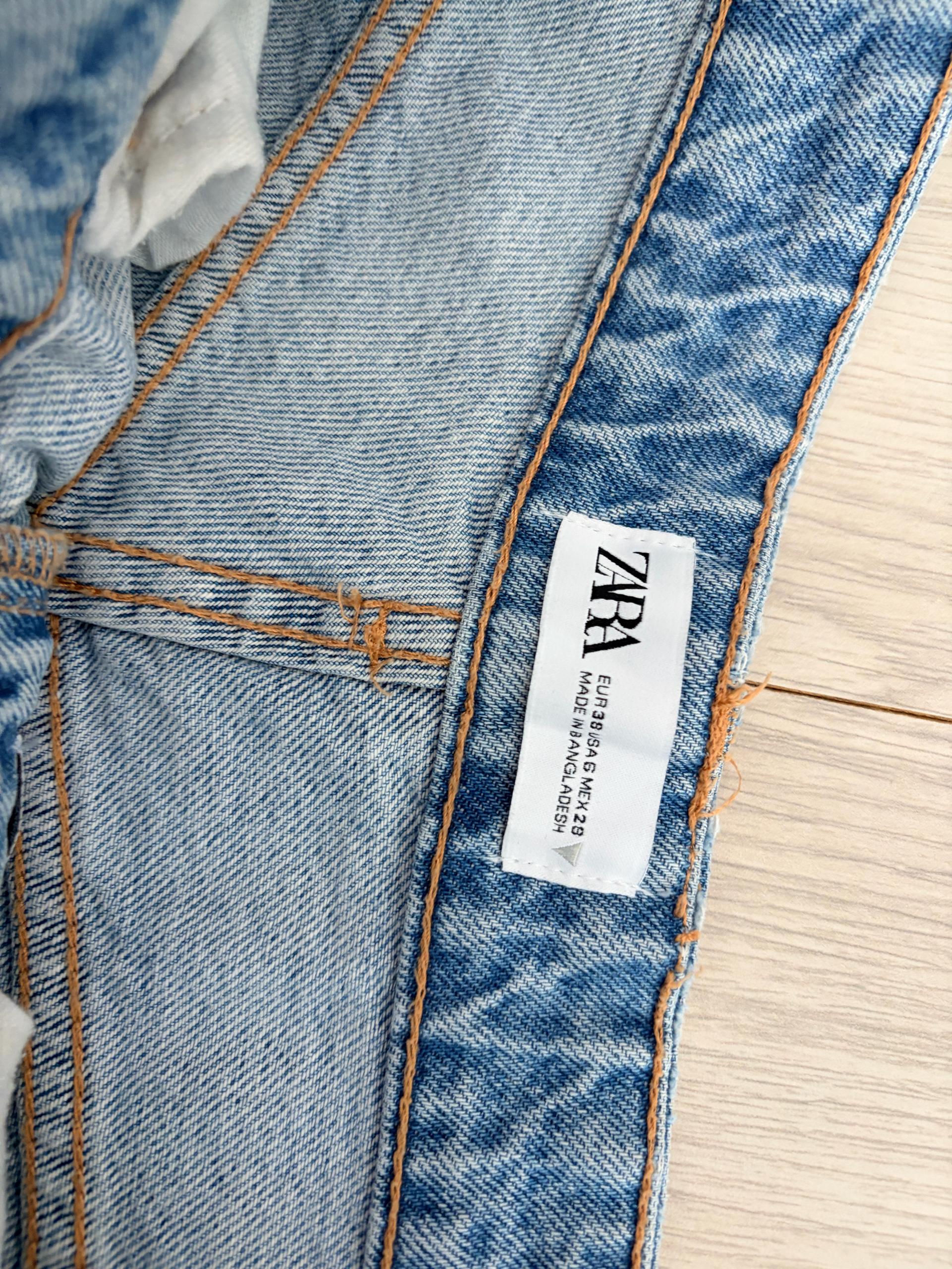 ZARA 자라 연청 빈티지 데님  3