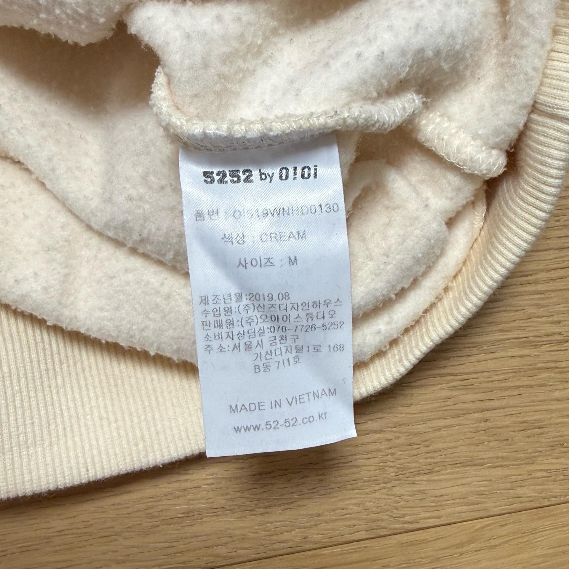 오아이오아이 oioi 후드티 M사이즈 4