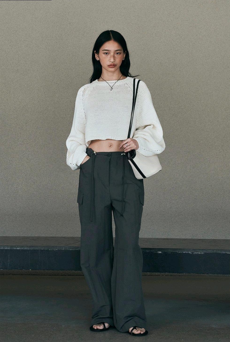 [NEEV]니브 Nylon Wide Cargo Pants 와일드 카고 팬츠 10