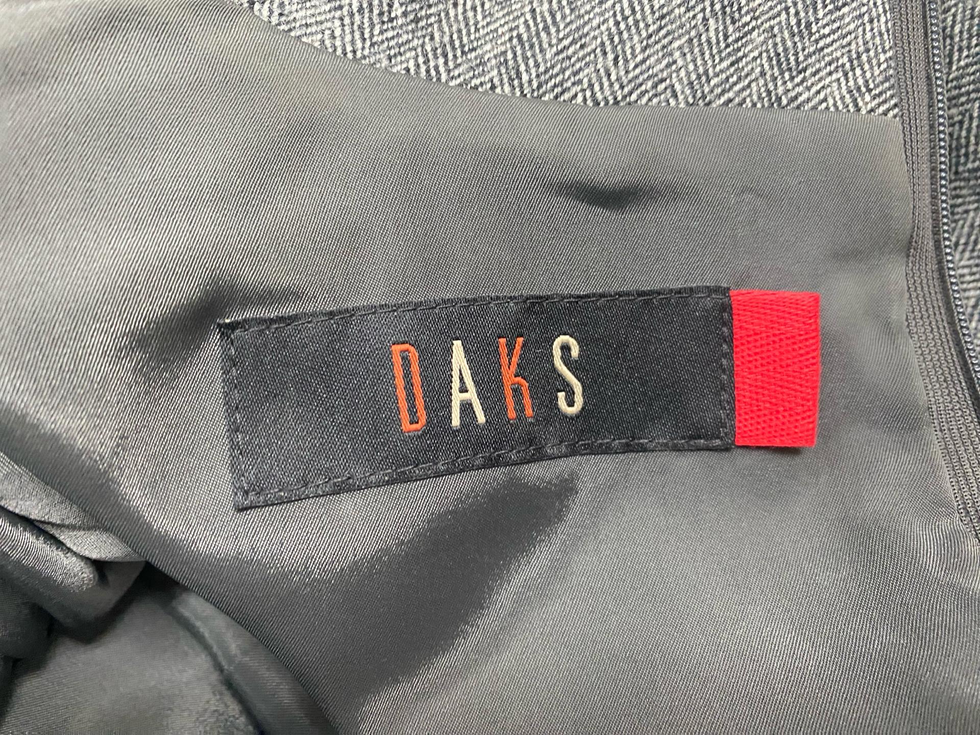 닥스DAKS 배색 빅포켓 롱 원피스 L 8