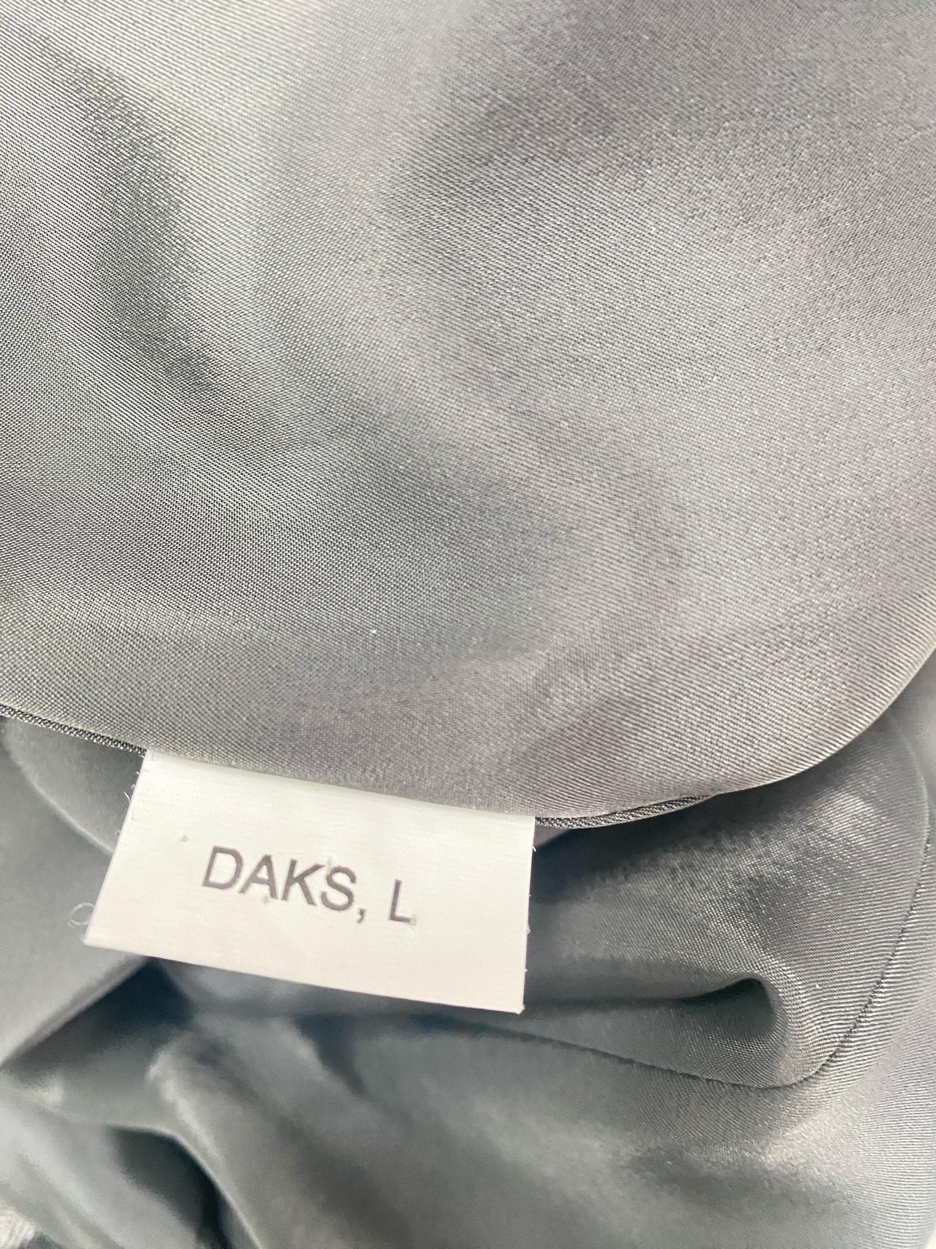 닥스DAKS 배색 빅포켓 롱 원피스 L 9