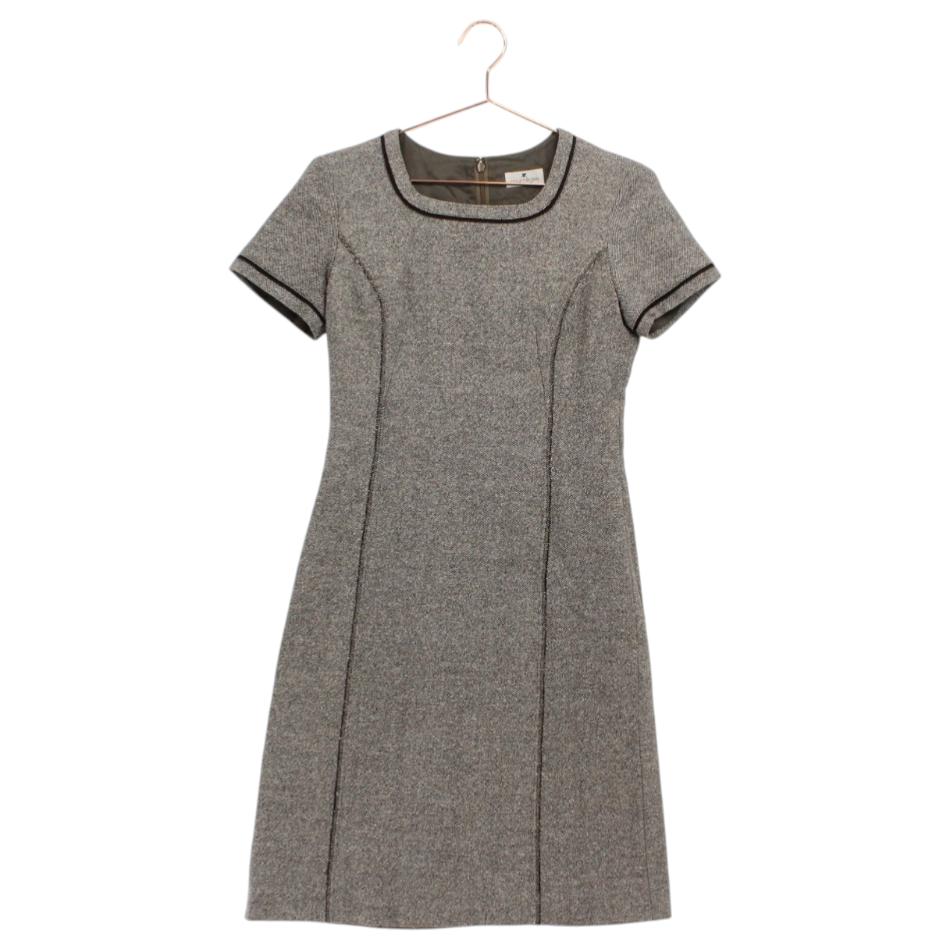 COURREGES 꾸레주 울63% 실크25% 원피스 / 여 2
