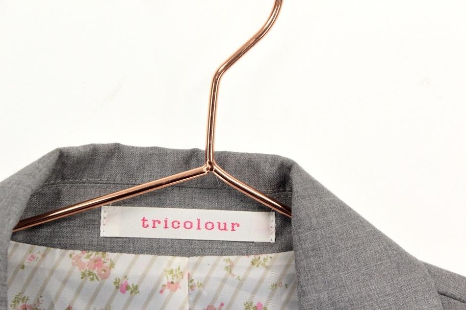 TRICOLOUR 금장단추 자켓 / 여 7