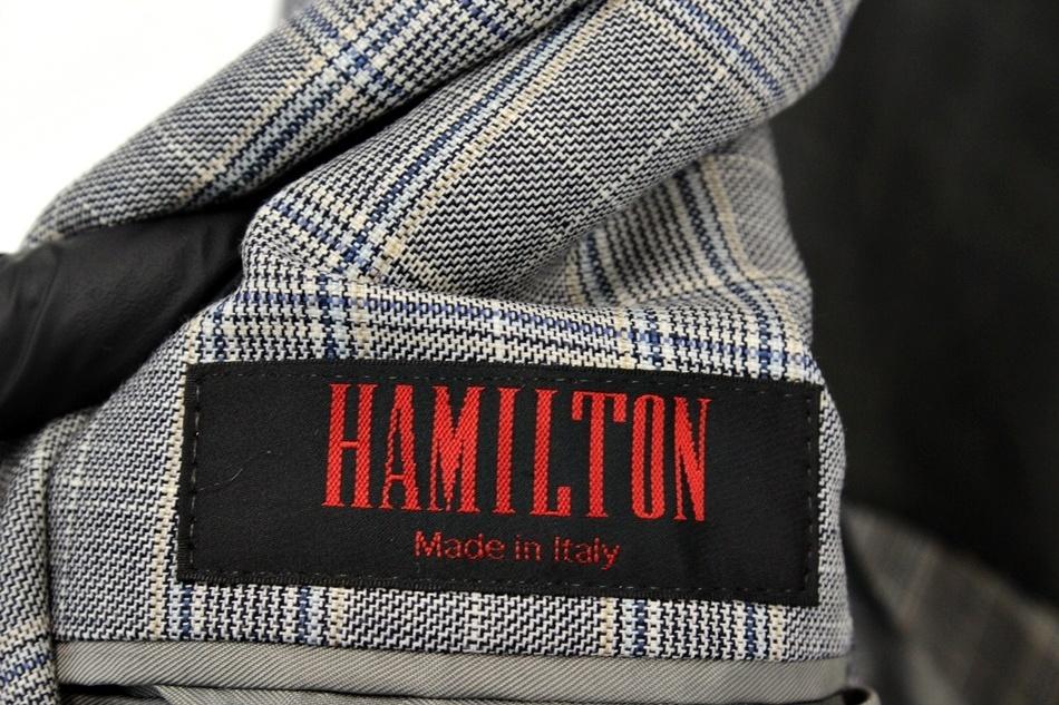 HAMILTON 까노니코 원단 울65% 린넨 혼방 블레이저 / 남[MADE IN ITALY 9