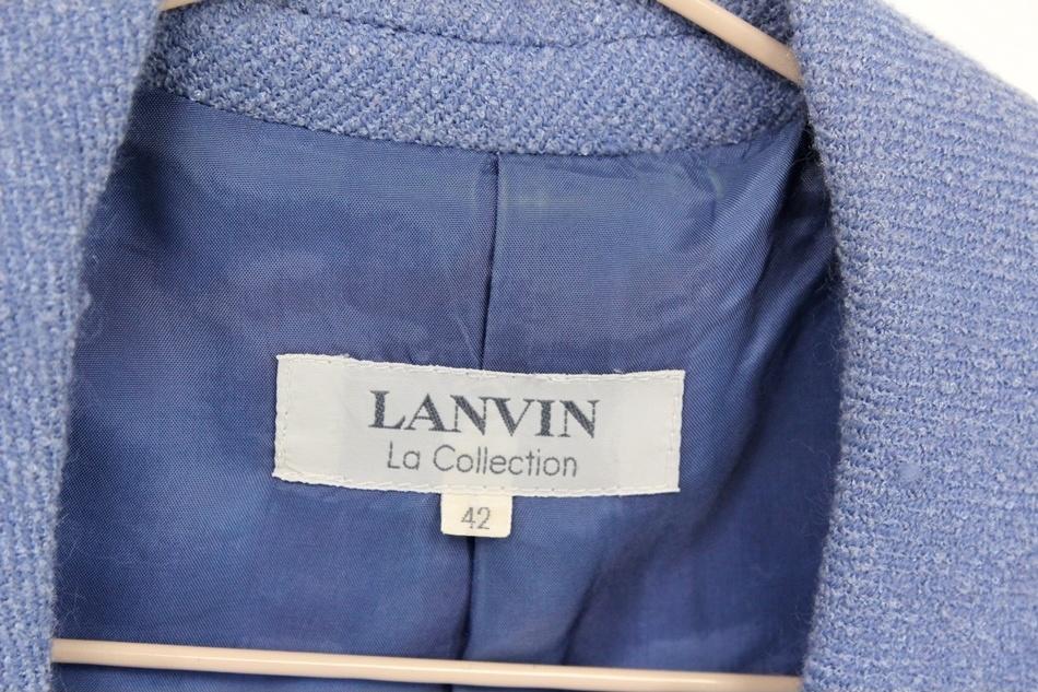 LANVIN 랑방 울혼방 자켓 / 여[MADE JAPAN] 8