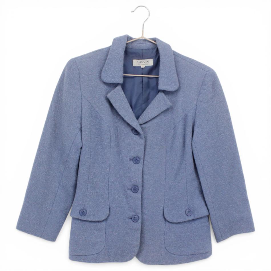 LANVIN 랑방 울혼방 자켓 / 여[MADE JAPAN] 2