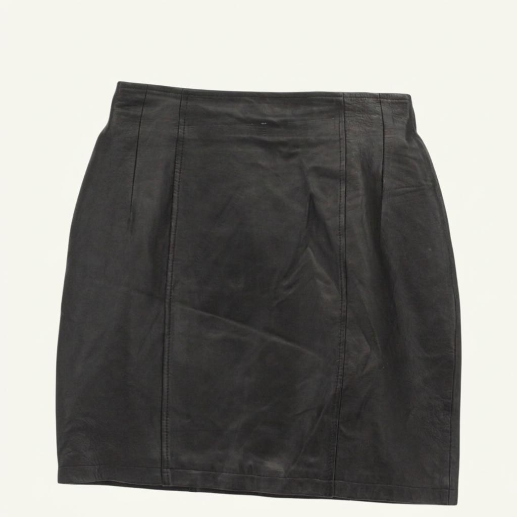 COVERAGE 리얼레더 피그스킨 스커트 / 여 1