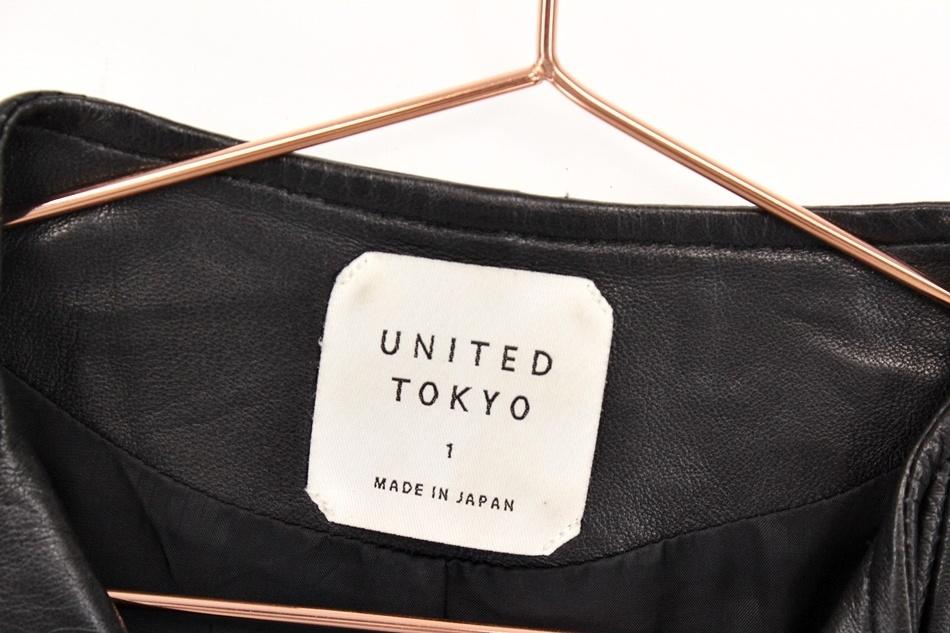 UNITED TOKYO 유나이티드 도쿄 양가죽 집업 / 여 7