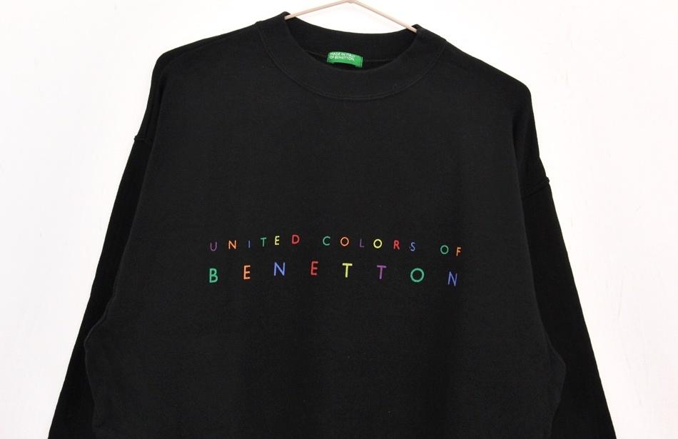 BENETTON 베네통 레터링 맨투맨 / 남[MADE ITALY] 4