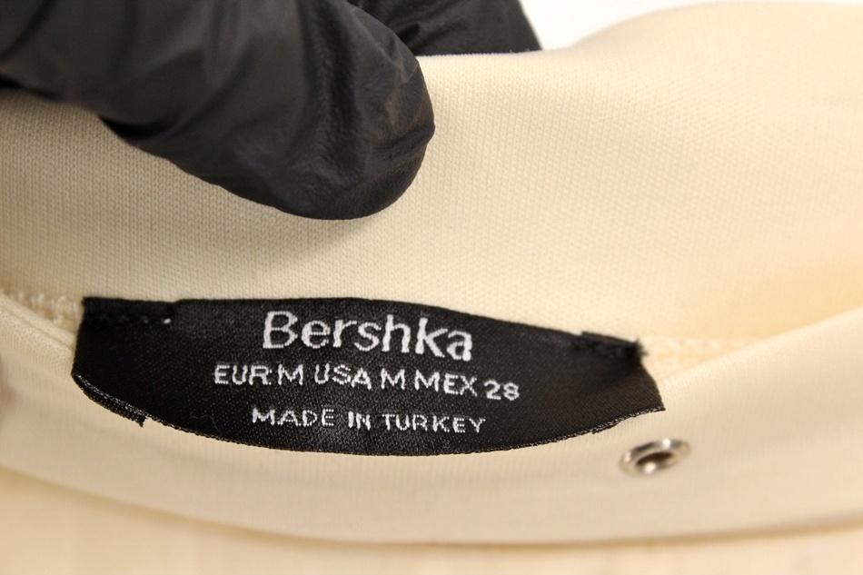 BERSHKA 벨티드 밴딩 스커트 / 여 7