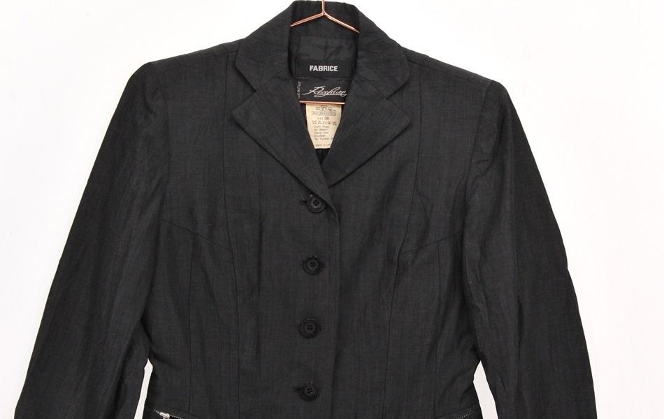FABRICE 울55% 린넨38% 자켓 / 여[MADE IN JAPAN] 4