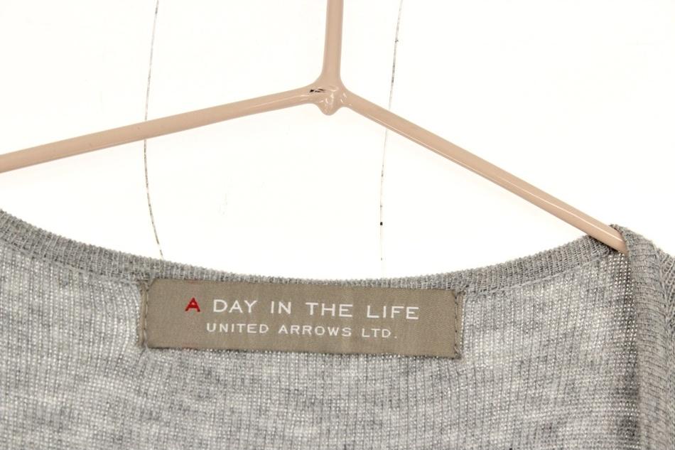 UNITED ARROWS 실크혼방 롱 가디건 / 여 8